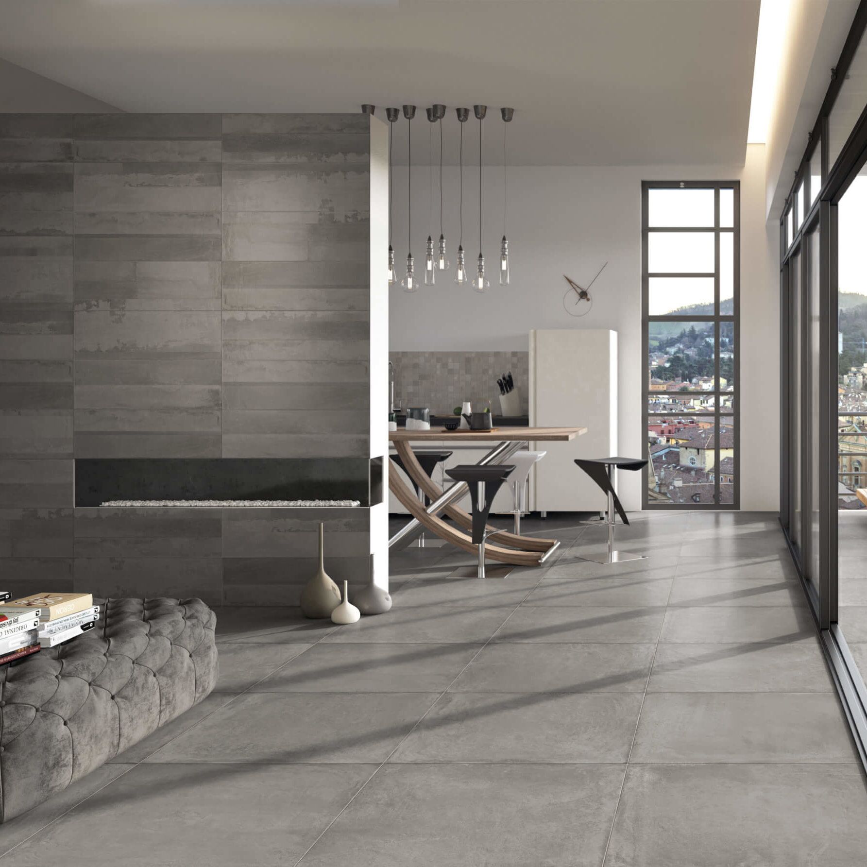 Terre Grigio Nat Rett 600x600mm_Stiles_Lifestyle_Image