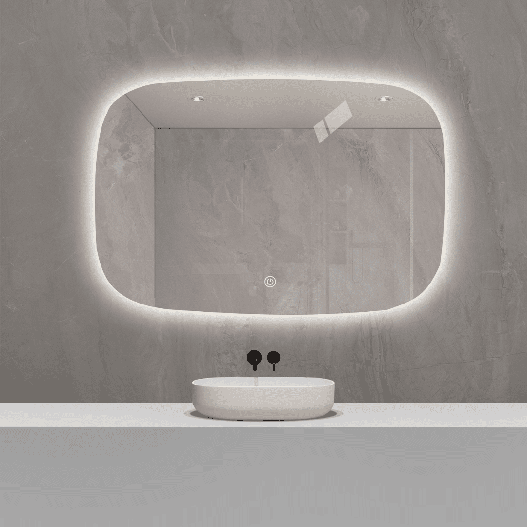 Gio Bella LED Brilliance Mirror Nat Light 1200x700mm_Stiles_Product_Image