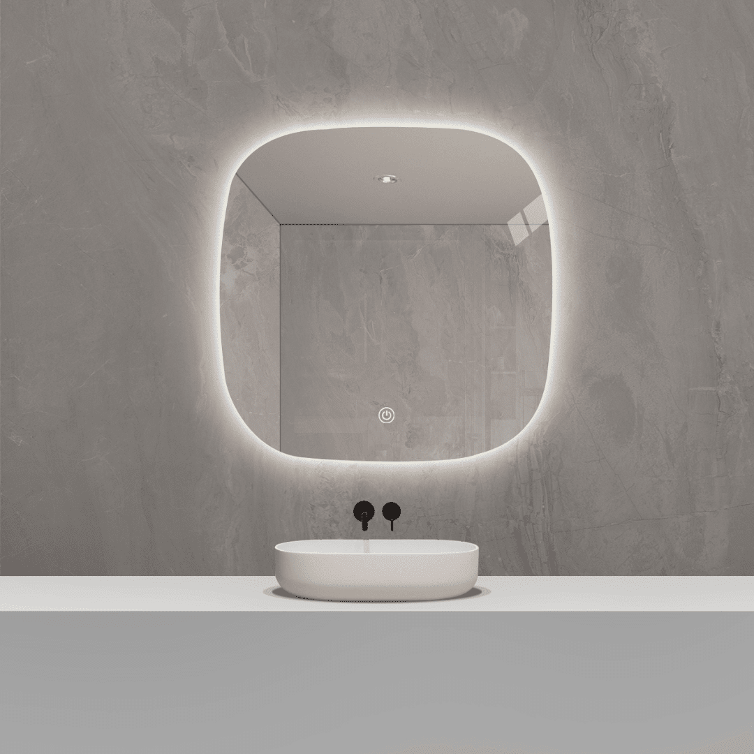 Gio Bella LED Brilliance Mirror Nat Light 700x700mm_Stiles_Product_Image