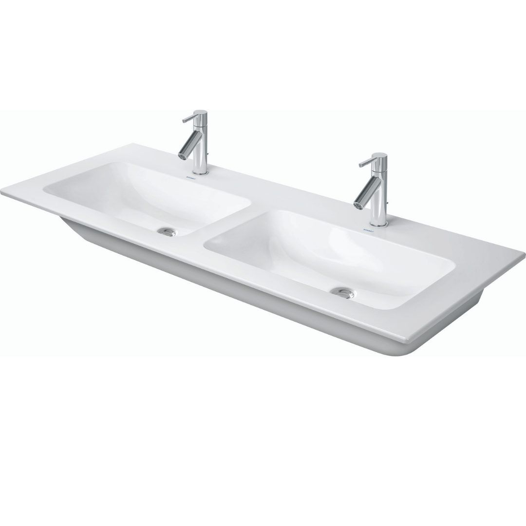 D ME by Starck Double Basin 1300x490mm_Stiles_Product_Image
