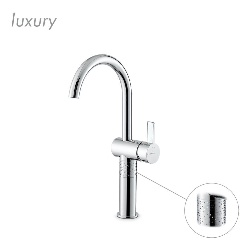 711152 N Blink Chic Tall Basin Mixer (with swivel spout)_Stiles_Product_Image