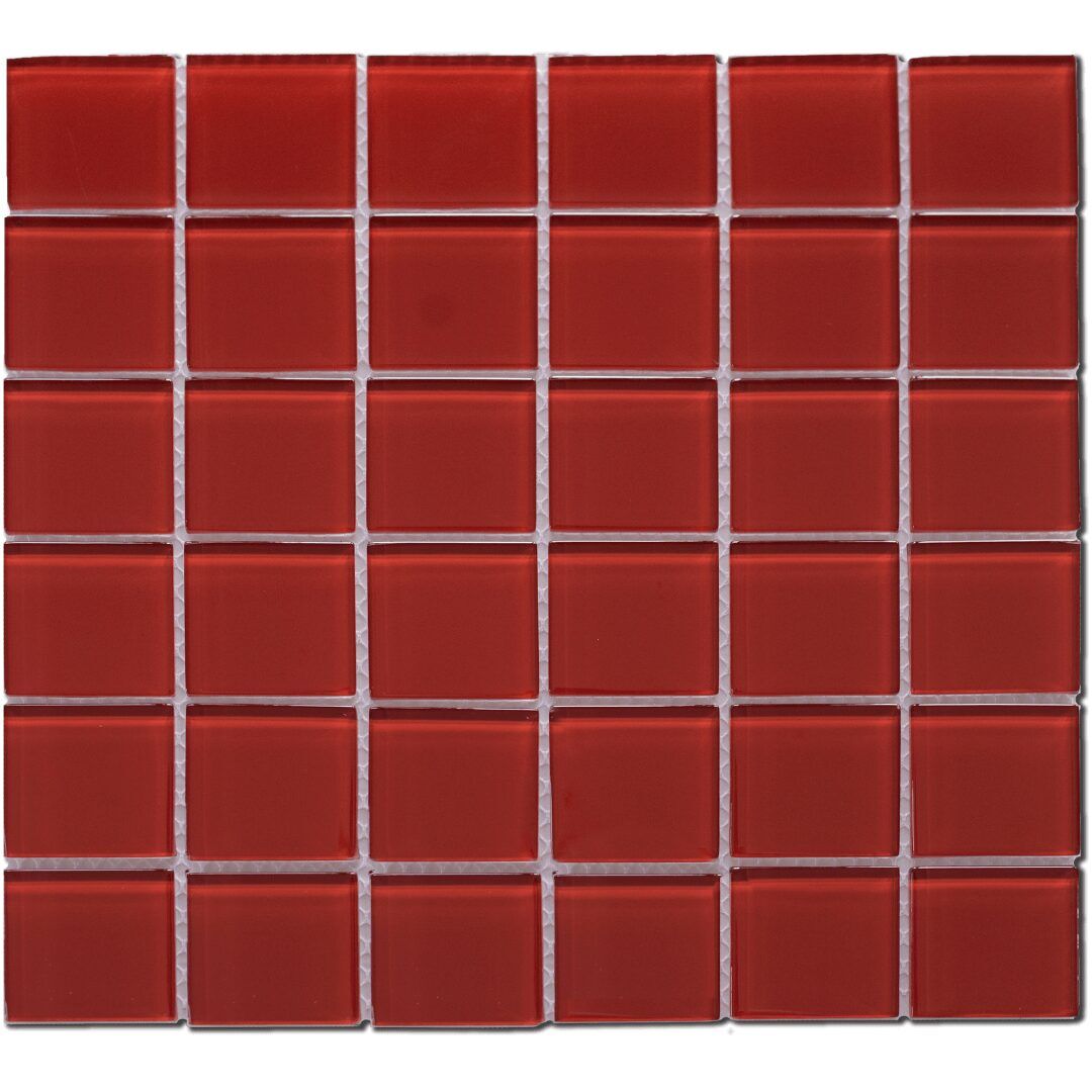 Global Stone Cherry Red Mosaic 300x300mm_Stiles_Product_Image