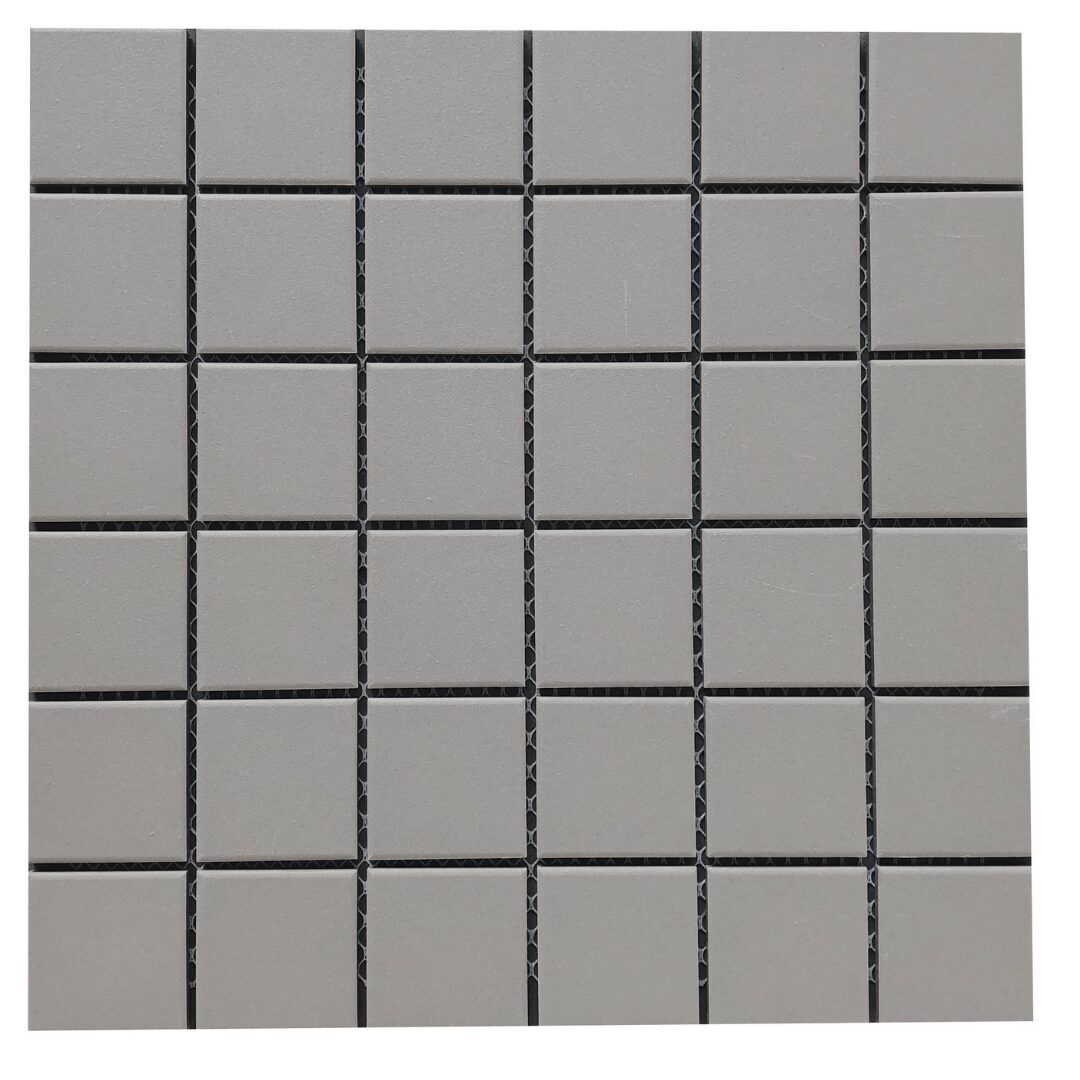 Global Stone Project Mid Grey Full Bodied Mosaic 306x306mm_Stiles_Product_Image