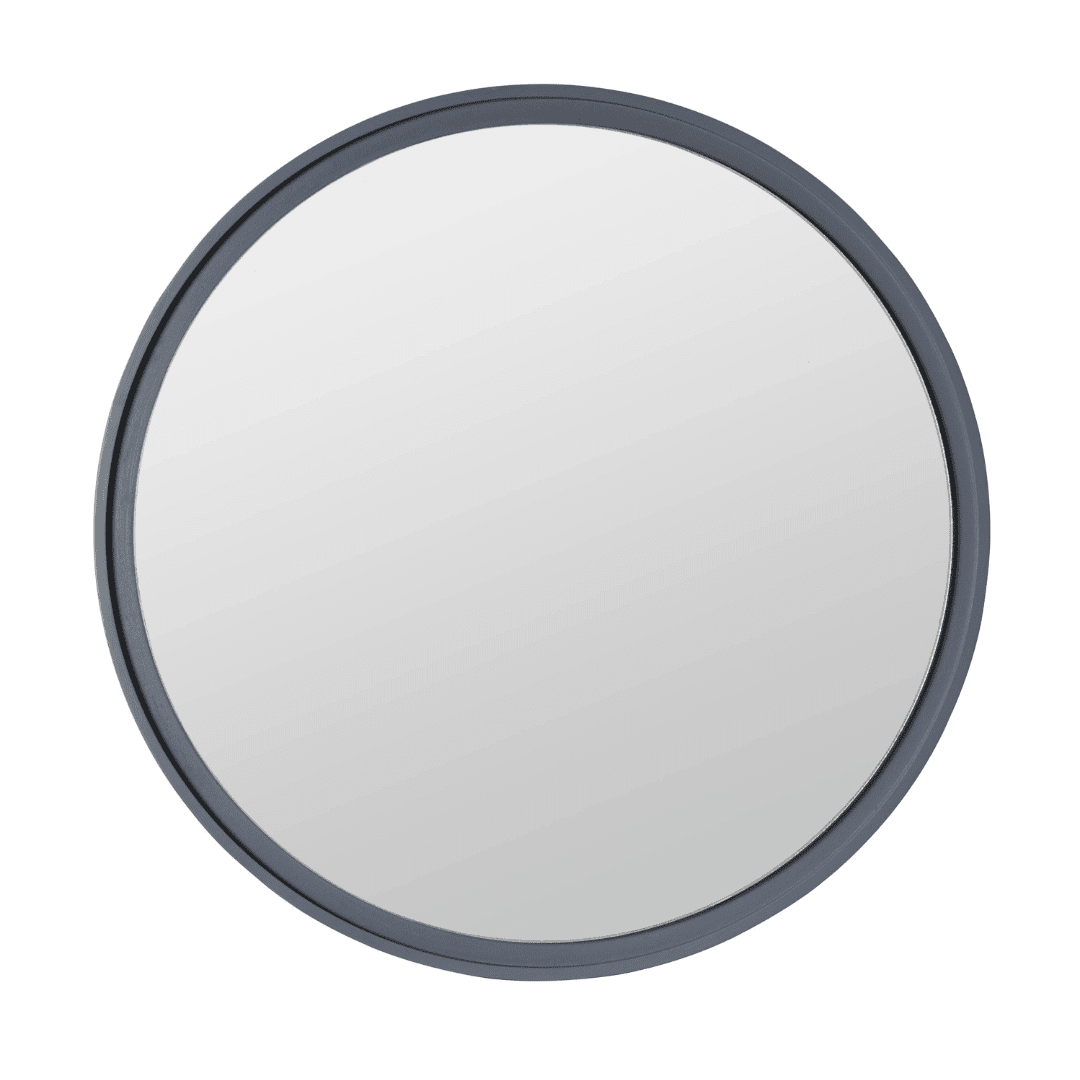 PMM-LILY-RND-GRE Paramount Mirrors Lily Floating Round Grey Mirror 900x900mm_Stiles_Product_Image