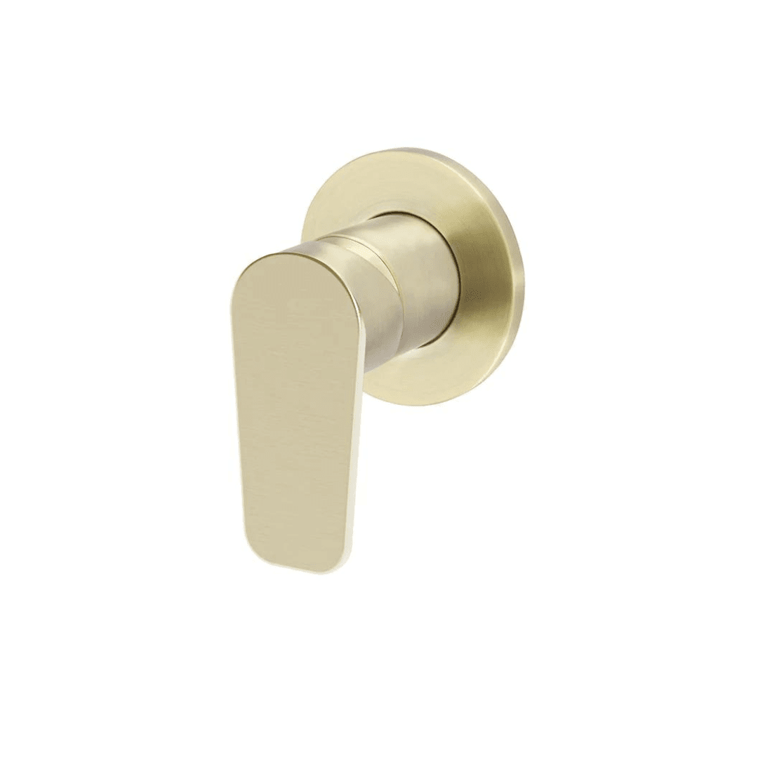 MW03PD-FIN-PVDBB Meir Round Tiger Bronze Paddle Handle Wall Mixer_Stiles_Product_Image
